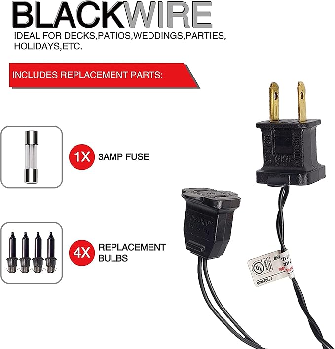 TW SHINE Purple and Orange Halloween Lights, 2 Pack 20FT 100 Count Incandescent Mini String Lights, Waterproof Halloween Decorations for Outdoor Indoor Patio Home Party Garden Yard Decor