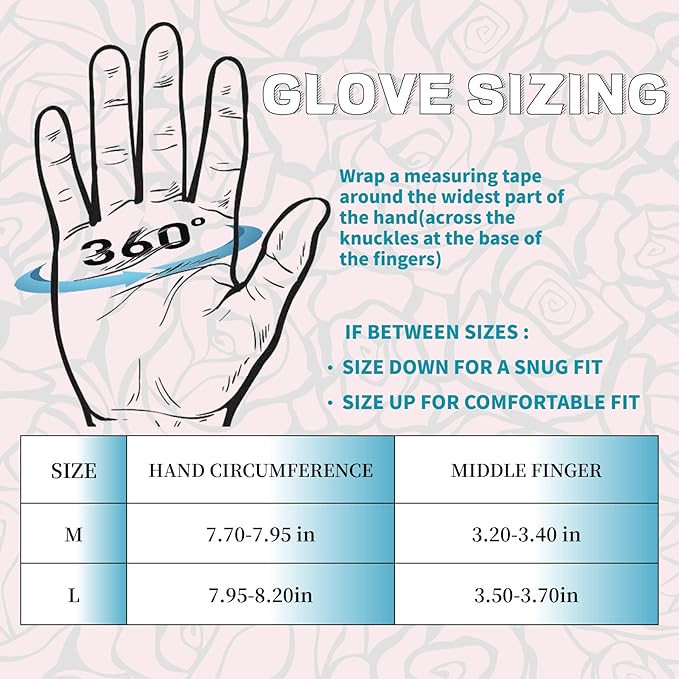 Thorn Proof&Puncture Resistant Gardening Gloves with Grip,Garden Gloves for Women, Leather Work Gloves,Gifts