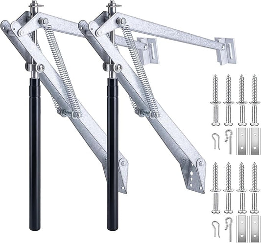 CHANGE MOORE Auto Vent Opener Automatic Greenhouse Window Opener Roof Vent Opener Auto Vent Kit Sensitive Gardening Tools Automatic Greenhouses Supplies (2Pcs Dual Spring Up to 33lbs)