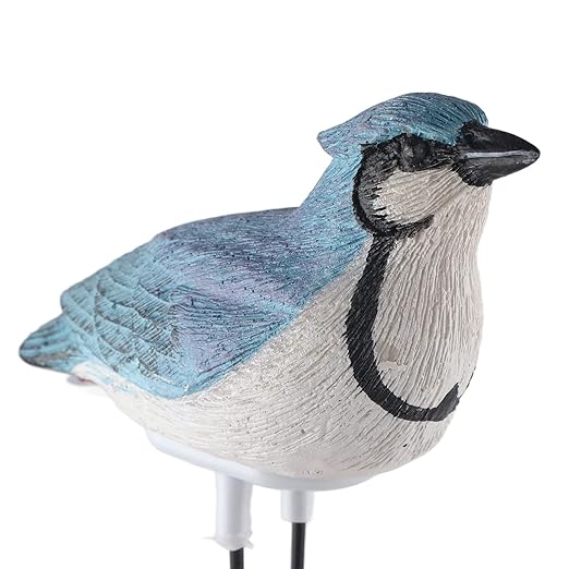 Watering Alarm Bird Plant Soil Tester, Hygrometer Sensor Gardening Tool, for Planter Water Remind Warining Alert(Battery Included)(Blue)