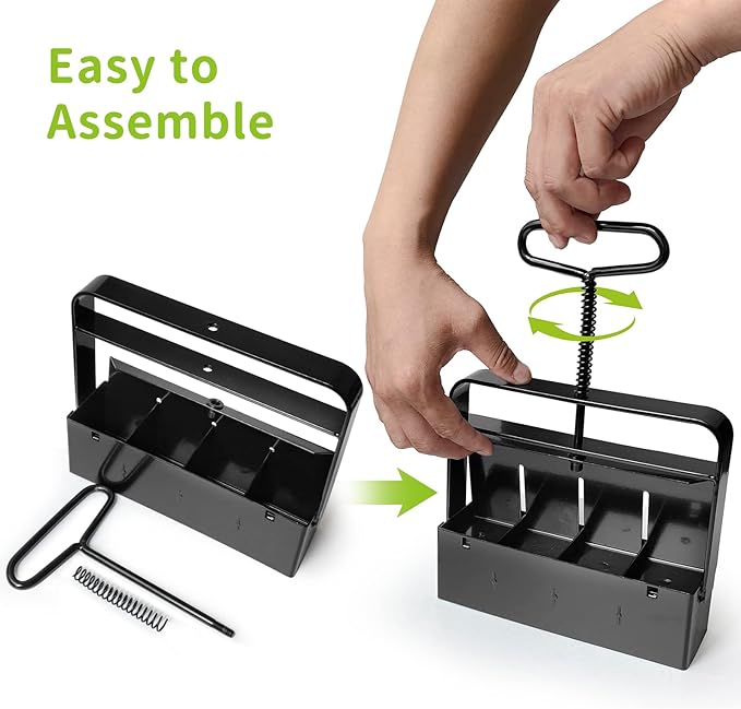 Soil Blocker 2 inch Seed Block Maker with 3-in-1 Soil Tester for Home, Garden, Lawn, Farm, Indoor and Outdoor Use, Promote Plants Healthy Growth