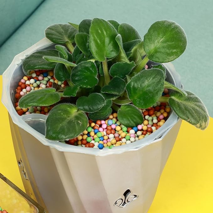 4lb LECA Clay Pebbles 4-5MM- Brown Clay Balls for Plants, Leca Balls for Plants, Horticultural Grade for Soil Hydroponics Aquaponics