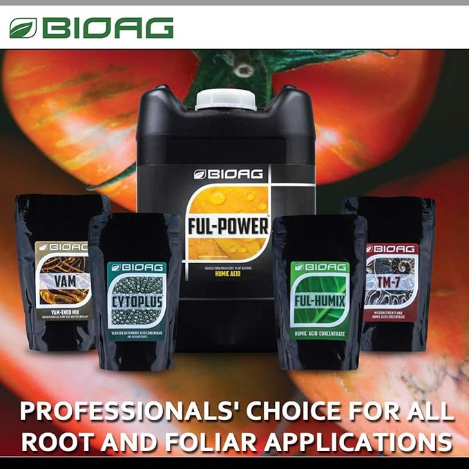 Ful-Humix Organic Humic Acid Soil Dry Amendment, Increases Yield, Nutrient Uptake for All Plants, Lawn (300 Grams)