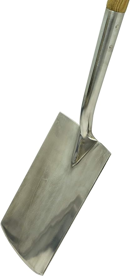 Spear & Jackson 4450DS Traditional Stainless Steel Digging Spade, 1-Pack, Multicolored