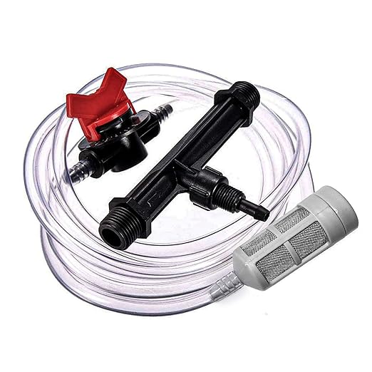 Irrigation Venturi Fertilizer Injector Kit - 3/4 inch Mixer Injectors for Garden Agriculture Water Drip IrrigationTube Garden Ozone Injector - 1 Set