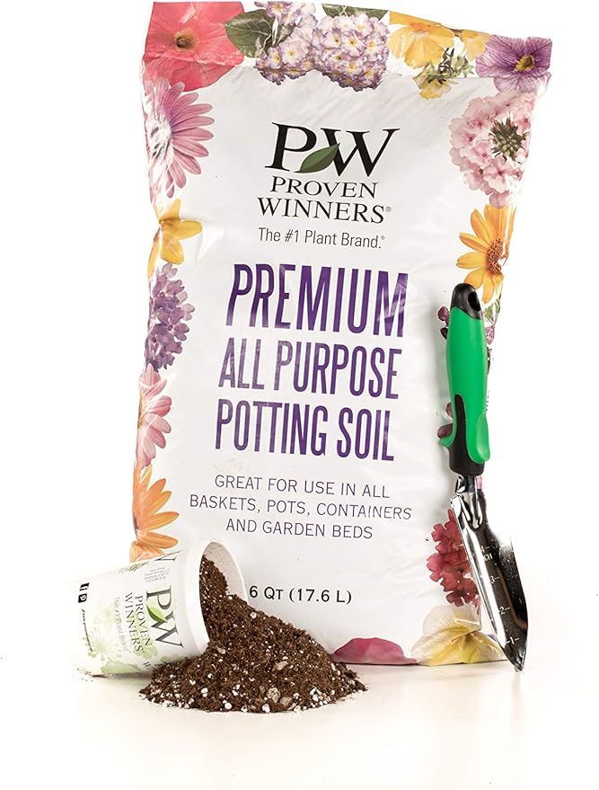 Premium All Purpose Potting Soil, 1.5 cu. ft. Bag, Black