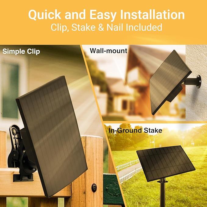 DAYBETTER 50FT Solar String Lights Outdoor Waterproof with 5W Panel Long Last for 20+Hrs&Remote,25 LED Bulbs Dimmable&Timer,Patio Lights 3 Installation-Clips,Stakes&Nails for Outside Porch Garden