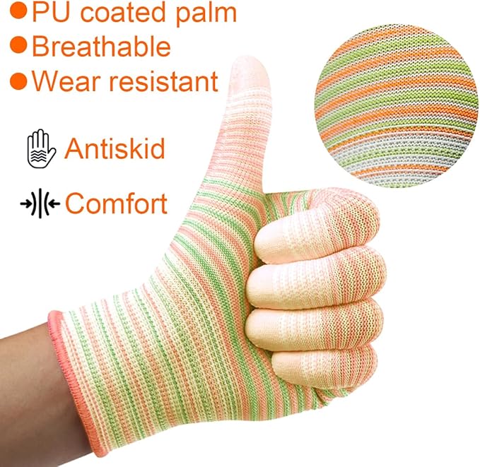 Garden Tools Set 24 Piece, Succulent Tools Set Included, Heavy Duty Stainless Steel Gardening Tools for Gardening,with Ergonomic Handle, with Storage Tote Bag, Ideal Gardening Gifts for Women