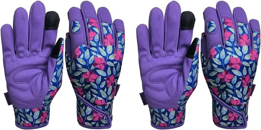 Thorn Proof&Puncture Resistant Gardening Gloves with Grip,Garden Gloves for Women, Leather Work Gloves,Gifts