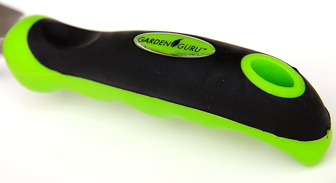 Garden Guru Heavy Duty Garden Trowel Hand Shovel for Gardening - Strong Stainless Steel - Rust Resistant - Ergonomic Grip - Perfect Trowel Garden Tool for Soil Digging Planting Transplanting Weeding