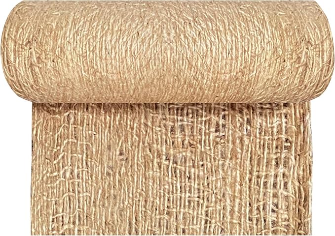 Agfabric Natural Jute Erosion Control,Jute Netting -54" Wide x60 feet Long Soil Saver Mesh Blanket