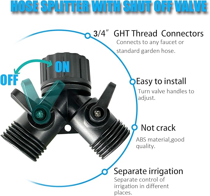 4 Pcs AMRITA Soaker Hose Kit 1/2 inch 15ft.Round Rubber Soaker Hose for Garden,Save water up to 70%,Great for Garden Beds,Trees,Vegetables,Flowers and Seedinds.(1/2-15ftx4)