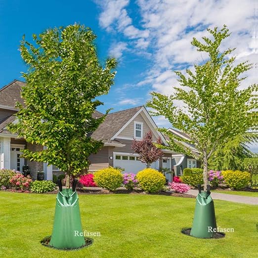 Tree Watering Bag, 20 Gallon Water Bags for Trees Slow Release Drip Irrigation Bag for Trees (6 Packs)