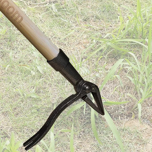 UpBloom - Stand Up Weed Puller Tool with Long Handle - Remover Yard and Garden for Easy Gardening - Durable Hand Supplies