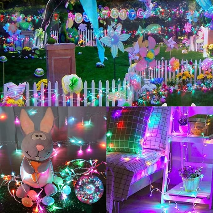 Color Changing Christmas Lights, 338ft 1000 LED White & Multicolor Christmas String Lights with Remote, 11 Modes Christmas Twinkle Lights Waterproof for Christmas Party, Garden, Xmas Tree Decorations