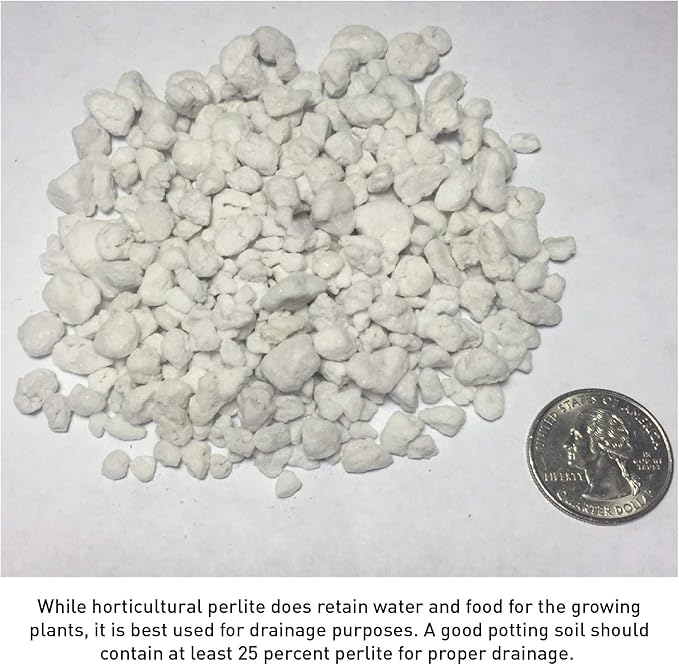 PVP Industries PVP105408 120 Quarts, 4 Cubic Foot of Organic Perlite Planting Soil Additive, White