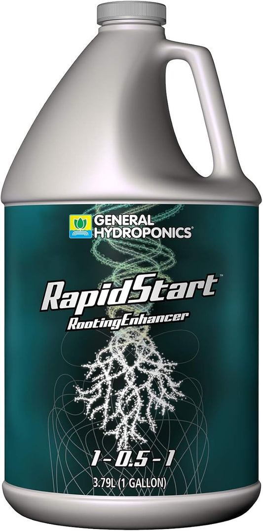 General Hydroponics RapidStart, Plant Food, 1-0.5-1, 1 gal.