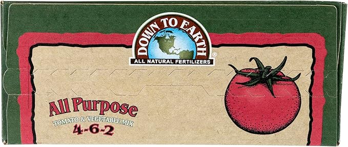 Down To Earth All Natural Fertilizers Organic Multi Purpose Mix 4-6-2, 5 lb