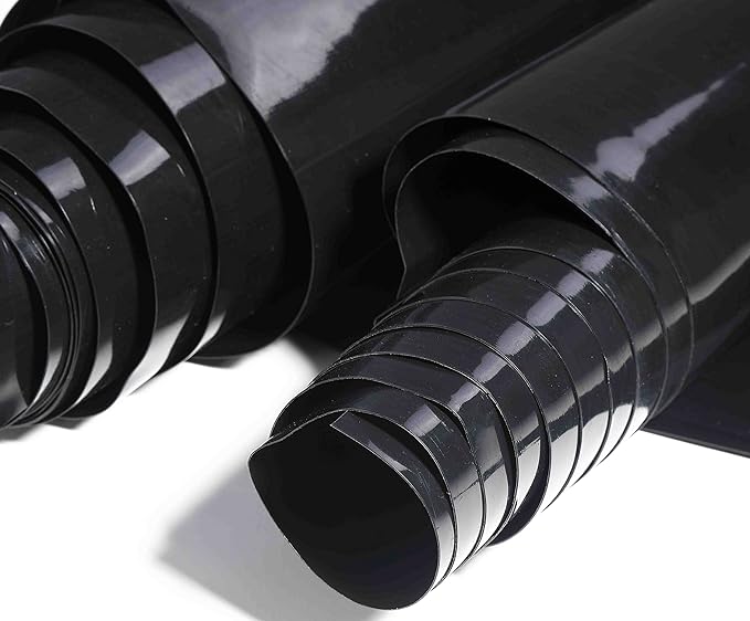 Pond Liner 15 x 20ft 20 mil Pond Liners for Outdoor Ponds, UV Resistant LDPE Fish Pond Liner for Backyard Koi Ponds, Pool, Water Features, Fountains, Waterfall and Water Gardens, Black