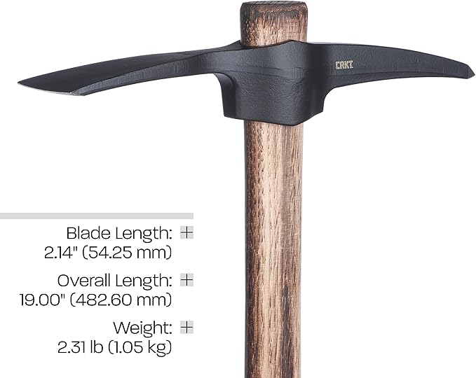 Columbia River Knife & Tool CRKT CHOGAN Mattock 2.14" Mattock