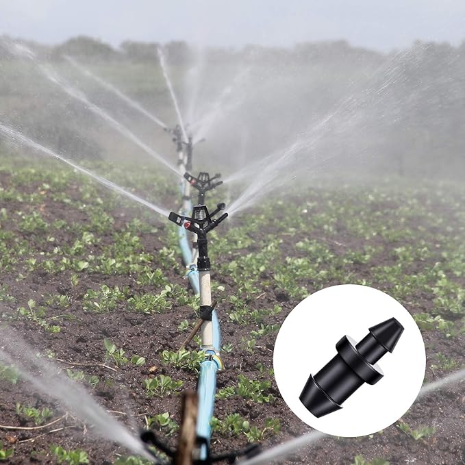 150 Pieces Drip Irrigation goof plug 1/4 1/2 Drip Irrigation Tube End Closure Hole Plugs for Home Garden Pipe Supplies