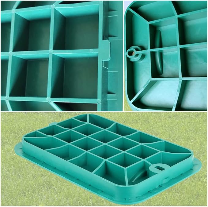 Sprinkler Valve Box Cover Outer Diameter 12x17 Inch Irrigation Control Valve Box Replacement Lid Rectangular One Pieces