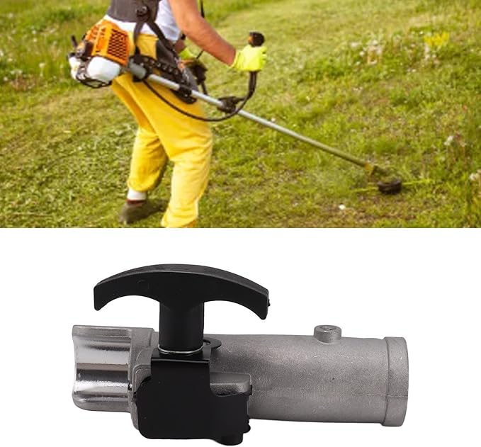 Zerodis Upgrade Your Gardening Tools with The 7 Spline 26mm Strimmer Trimmer Brush Cutter Shaft Connector Join Clamp Garden Tool Parts for Effortless and Effective Trimming