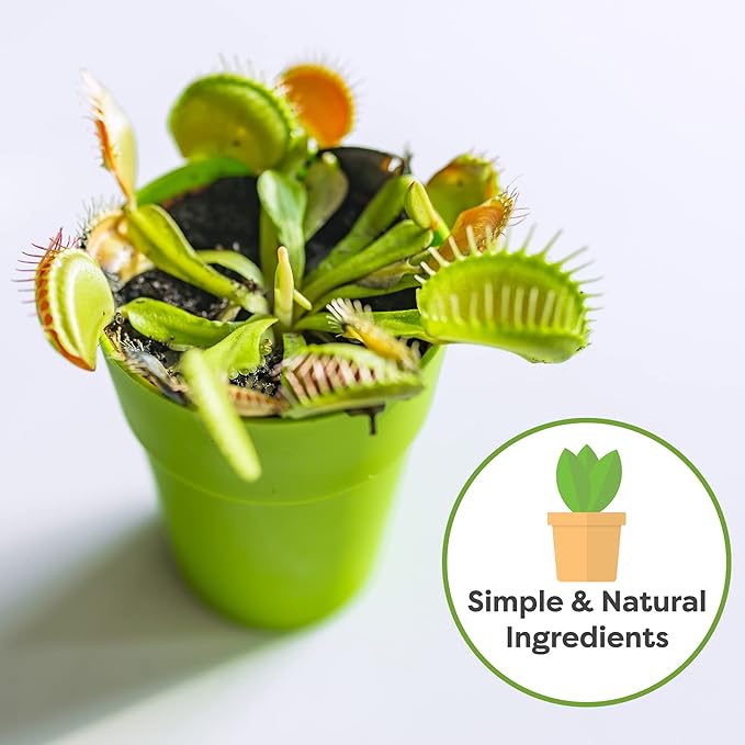 Perfect Plants Carnivorous Plant Soil | Organic Premium Mix | Use with Venus Fly Traps, Pitcher Plants, or Other Carnivorous Plants (1 qt.)