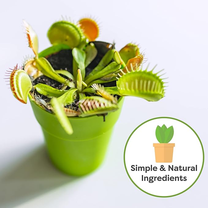 Perfect Plants Carnivorous Plant Soil | 4 Qts. Organic Premium Mix | Use with Venus Fly Traps, Pitcher Plants, or Other Carnivorous Plants