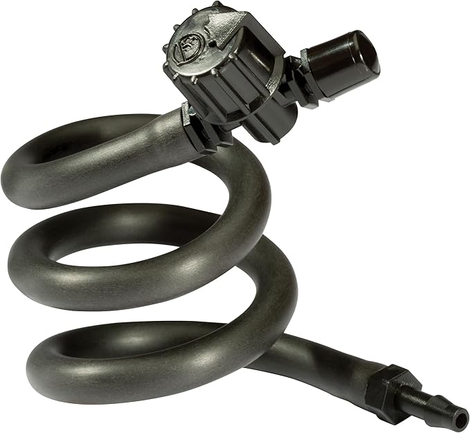 Rain Bird MISTUB-1S Drip Irrigation Flexible Mister, 360° Full Circle Pattern, 12" Length, 1' - 3' Spray Distance