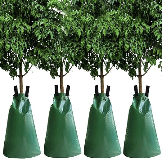 vensovo 4 Pack Tree Watering Bag - 20 Gallon Slow Release Tree Watering Bag, Tree Automatic Irrigation Bag with Zipper
