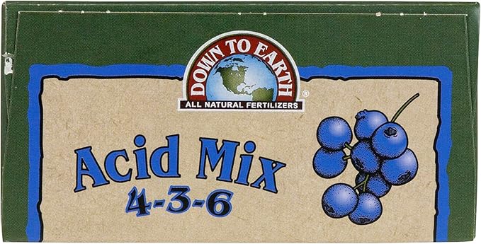 Down to Earth All Natural Acid Mix Fertilizer 4-3-6, 1 lb