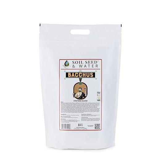 Soil Seed & Water Bacchus Concentrated Organic Soil Amendment Fertilizer for Grape Vines