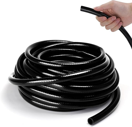 1/2 inch irrigation tubing, 50ft Polyethylene Irrigation Hose, Thick, Durable, and Flexible Drip Irrigation Tubing, Safe for Fish and Plants