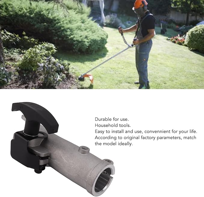 Zerodis Upgrade Your Gardening Tools with The 7 Spline 26mm Strimmer Trimmer Brush Cutter Shaft Connector Join Clamp Garden Tool Parts for Effortless and Effective Trimming