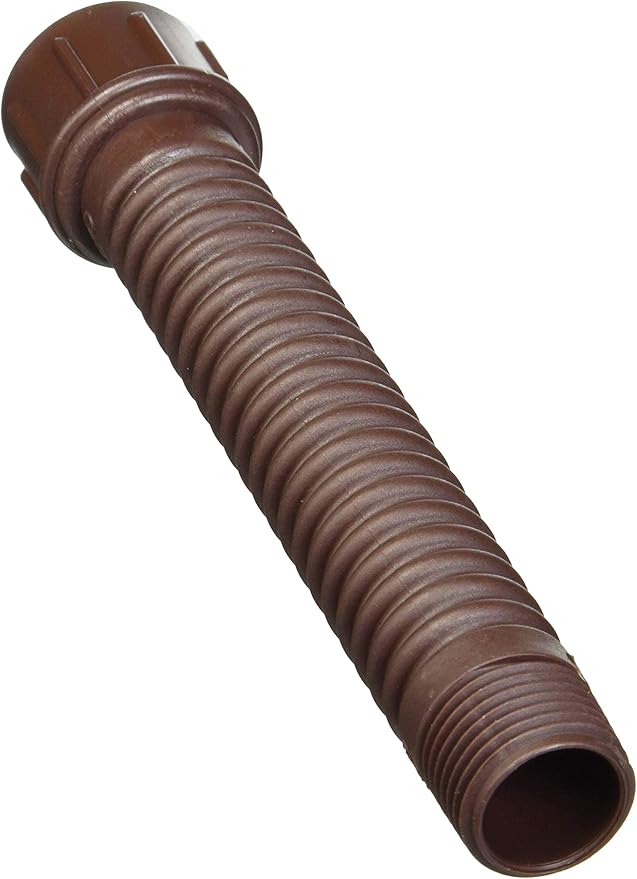 Orbit 1/2" Thread x 6" Male x Female Flexible Sprinkler Riser Extension - 37128 (10, 1 Count (Pack of 10))