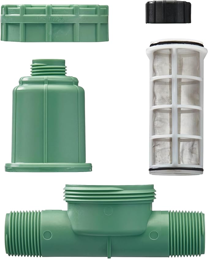 Orbit 2-in-1 Drip Irrigation Filter & 30 PSI Pressure Regulator - Micro-Irrigation Valve - Water Flow Reducer - 67798