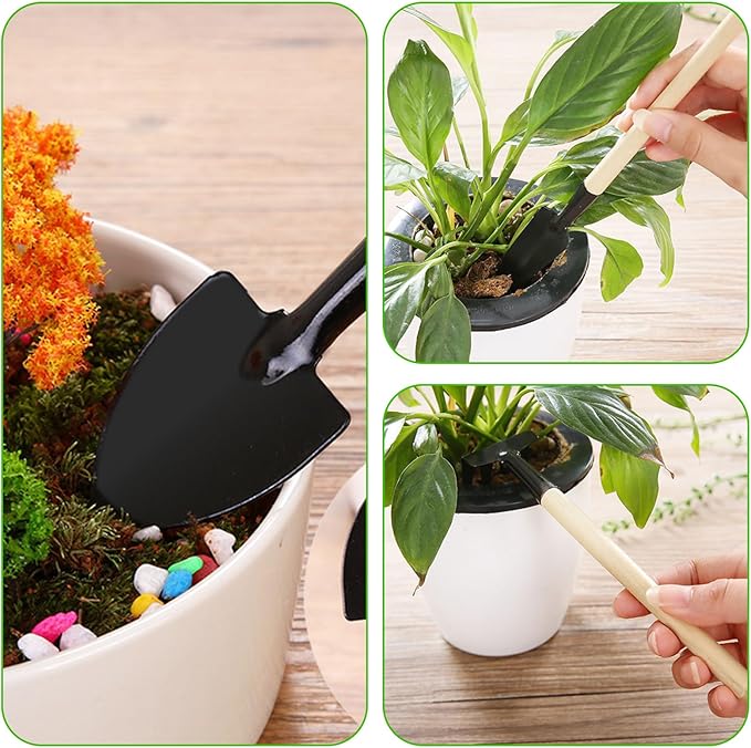 18 Pack 13.8" Electroculture Copper Gardening Antenna, Long Electroculture Plant Stakes, Copper Coils for Gardening Plants Fruits Vegetables Growth, High-Yield,Eco-Friendly, 3 Garden Tools Included