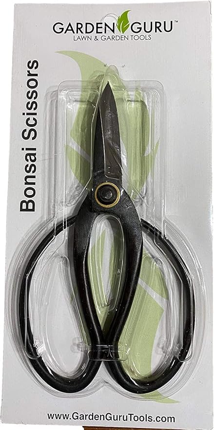 GARDEN GURU Bonsai Scissors - Traditional Butterfly Bonsai Pruner Shear for Precise Trimming Pruning and Deadheading of Flowers Plants, Japanese Bonsai Garden Tools (180mm 4 Pack)