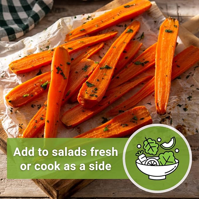 Sow Right Seeds - Bulk Scarlet Nantes Carrot Seed for Planting - 7 Grams, 4000 Seeds - Non-GMO Heirloom Jumbo Pack with Instructions to Plant a Home Vegetable Garden - Enjoy a Bountiful Harvest