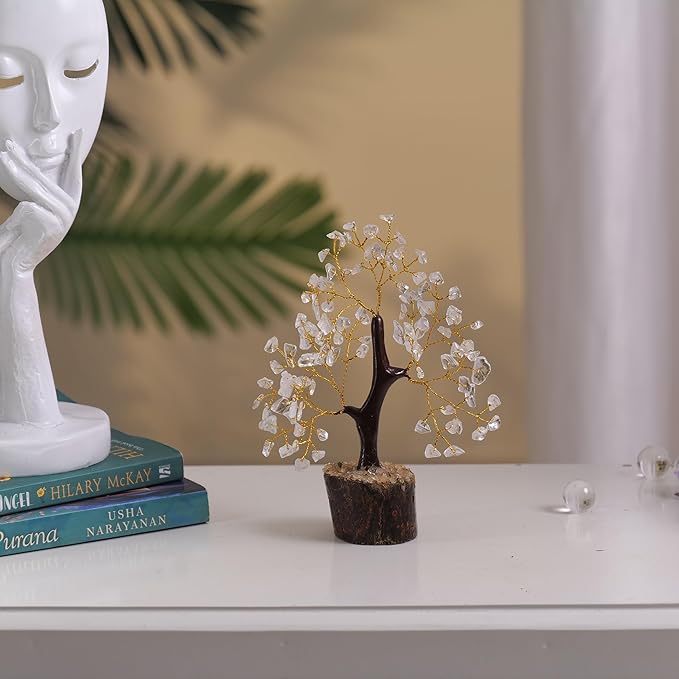 Clear Quartz Crystal, Bonsai Tree, Crystals, Money Trees, Crystal Tree, Stones And Crystals, Crystal Quartz Tree, Aesthetic Room Décor, Shelf Décor, House Warming Gift, Office Desk Decor, Hippie Decor