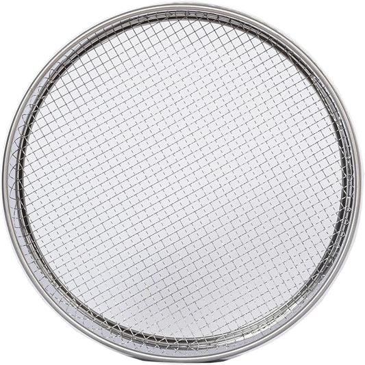 Garden Soil Sifter -10" Sifting Pan-Sieve for Sand Rocks Dirt Compost (1/4”Mesh Screen)