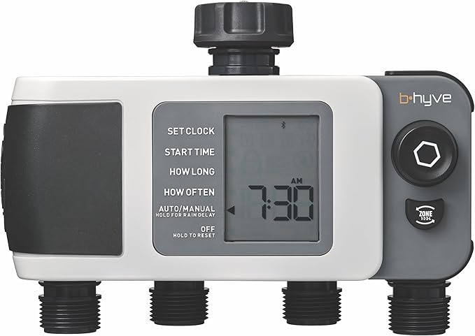 Orbit 24634 B-hyve XD 4-Port Smart Hose Watering Timer