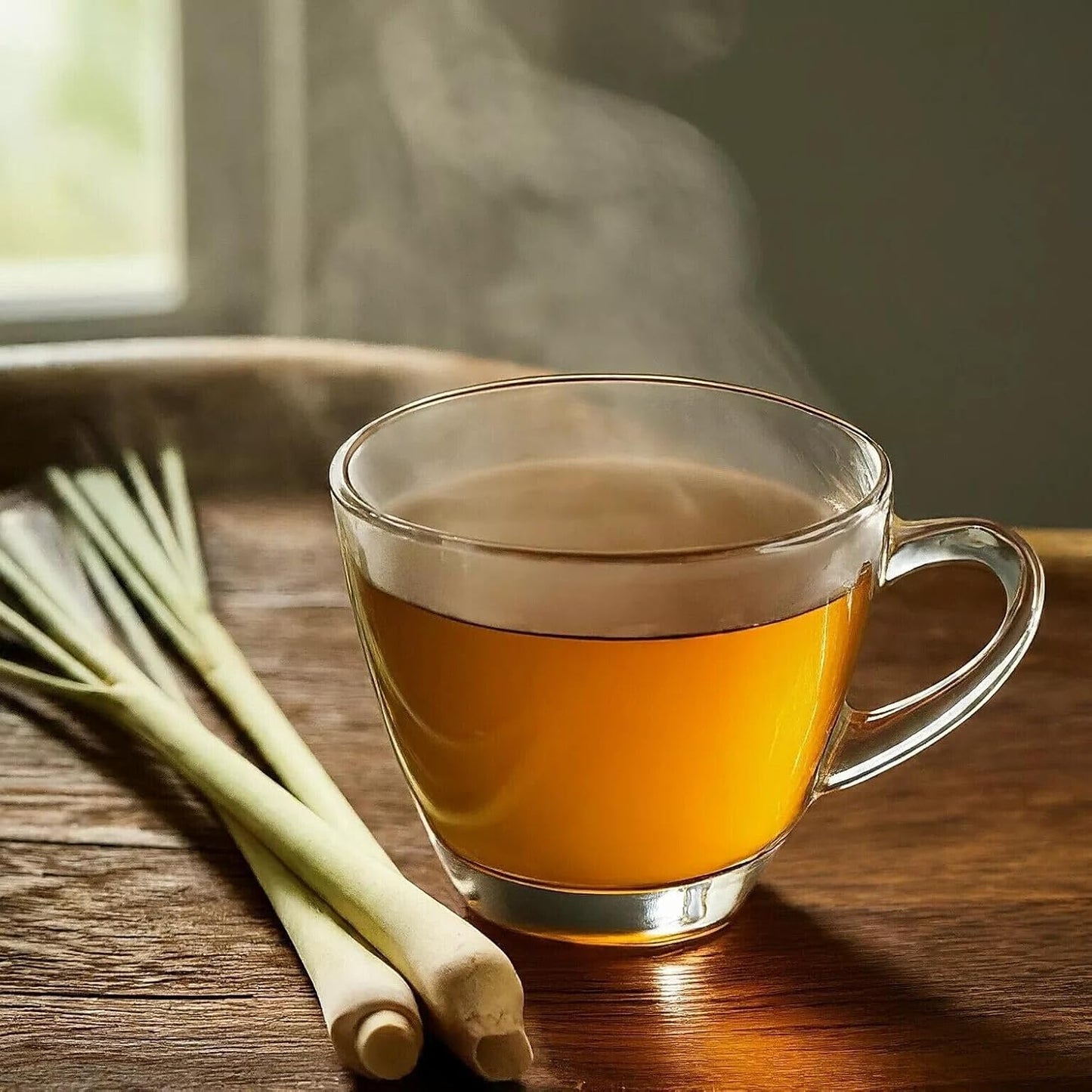 Lemongrass - Cymbopogon citratus. Live Plant. Fragrant, Fresh, Edible. Easy Grow. Indoor/Outdoor. (4 Lemongrass in Sac)