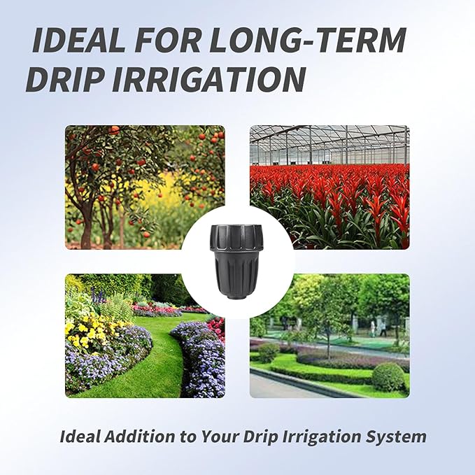 6 Pcs 1/2 inch irrigation fittings Drip Irrigation Hose Connector 1/2 Inch Drip Irrigation Tubing Faucet Adapter 3/4 Inch Connector Garden Hose Adapter 3/4" to 1/2" Irrigation Hose Adapter