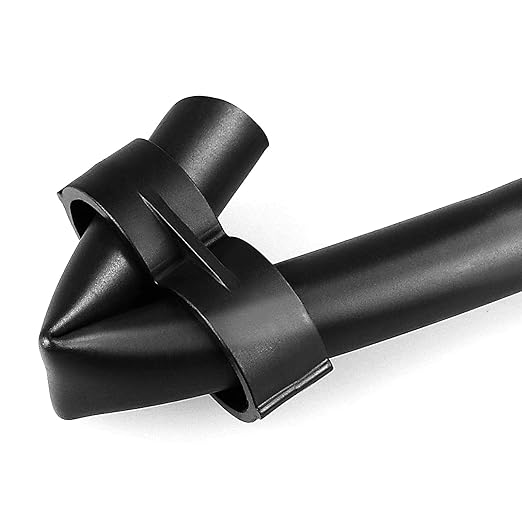 JAYEE 20 Pack Drip Irrigation 1/2" Drip Tubing End Closure Stop End Cap Plugs Fitting Kit 17mm for Garden Greenhouse Patio and Lawn Agricultural Watering Applications