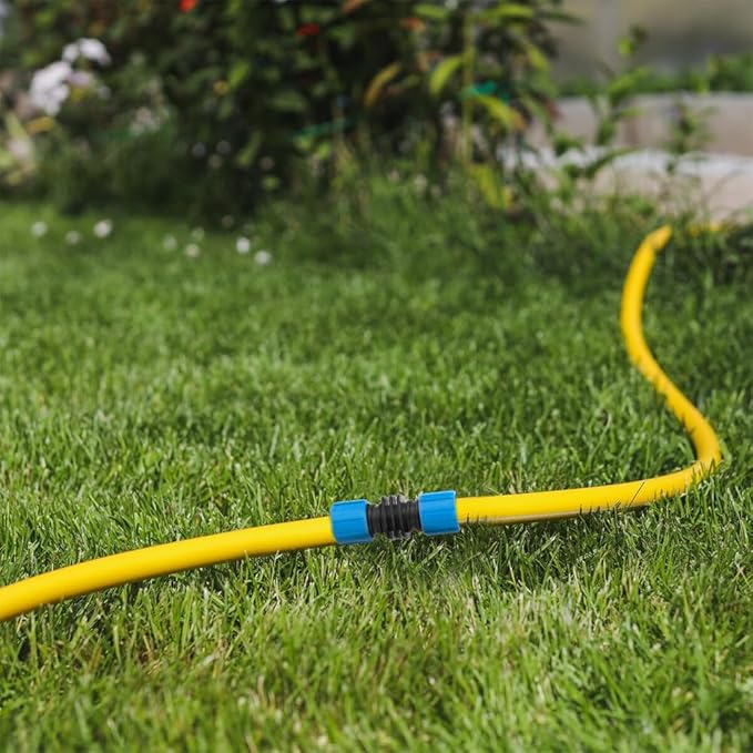 12 Pcs Drip Irrigation Coupling, 5/8 Inch Drip Tape Irrigation Tubing Coupling,Universal Connector Drip Tubing Fittings,Compatible with Most 16-17 mm Drip Tape AG Tubing Drip-Blue