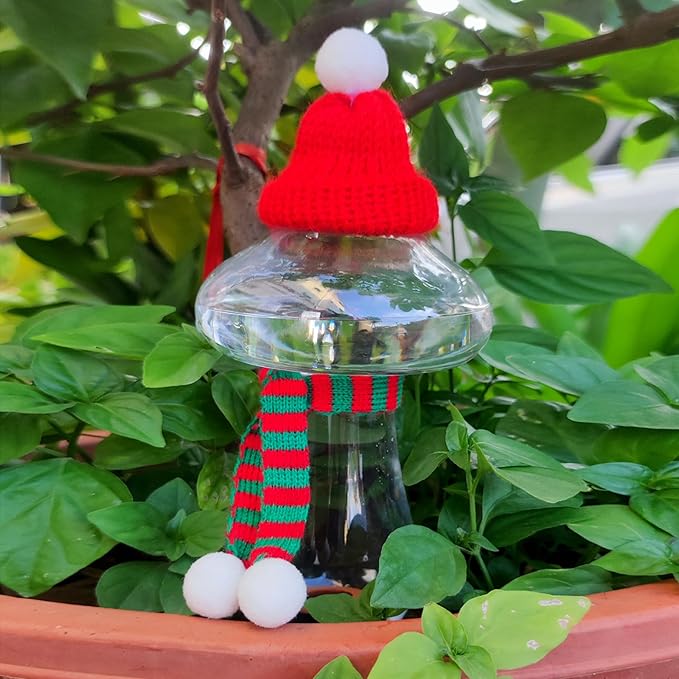 Mushroom Shape Self Watering Spikes, Plant Watering Bulbs Drip Irrigation System Devices for Indoor and Outdoor Plants