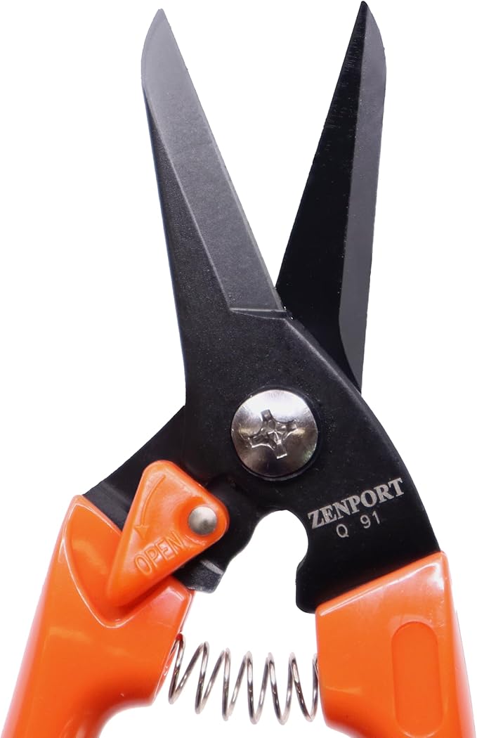 Zenport Q91-3PK of Pruners, Zen-Magic, Ultra Twig and Hoof Trimming Shear, Twin-Blade, 7.5-Inch Long, 3-Pack