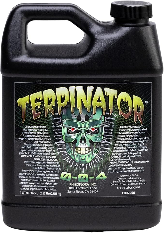 Liquid Nutrients, For Use in Hydroponics and Soil, 1 qt.